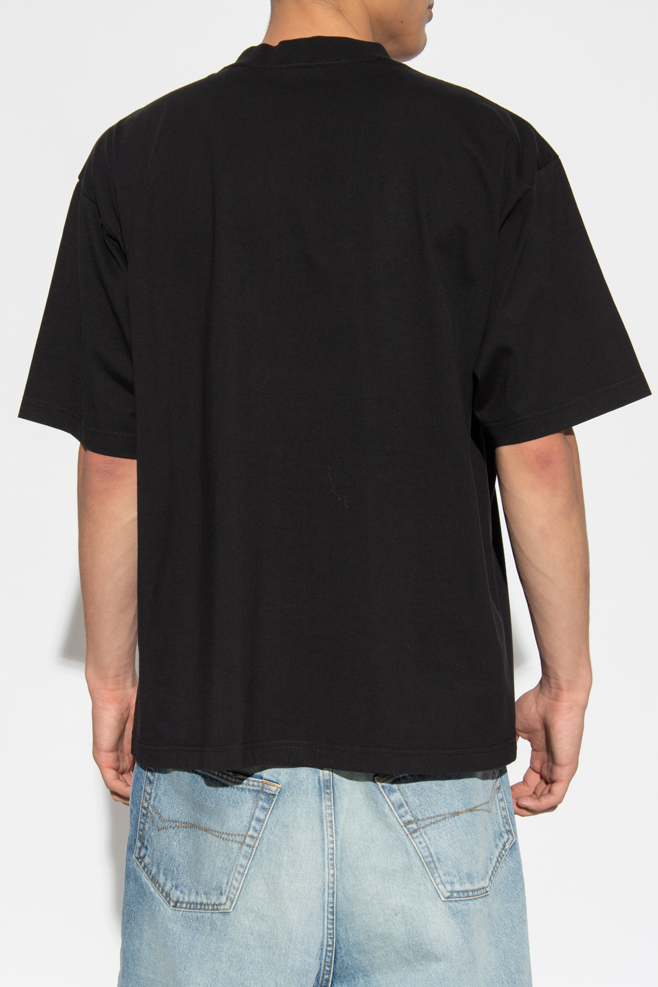 Black T-shirt with logo Balenciaga - Vitkac Canada